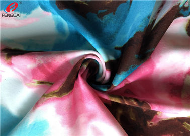 High Stretch Anti - UV Printed Nylon Spandex Fabric Swimwear Fabric