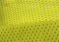 120GSM Yellow Color Fluorescent Material Fabric For Fashion Traffic Safety Clothing