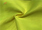 Yellow 100% Polyester Fluorescent High Visibility Fabric For Safety Vest Jacket