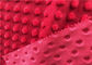 Velvet Minky Dot Bubble Knit Minky Plush Fabric 100% Polyester