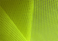 100% Polyester Fluorescent Net Mesh Fabric For Reflective Safety Vest