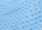 Super Soft Dot Minky Plush Fabric 150CM For Blankets
